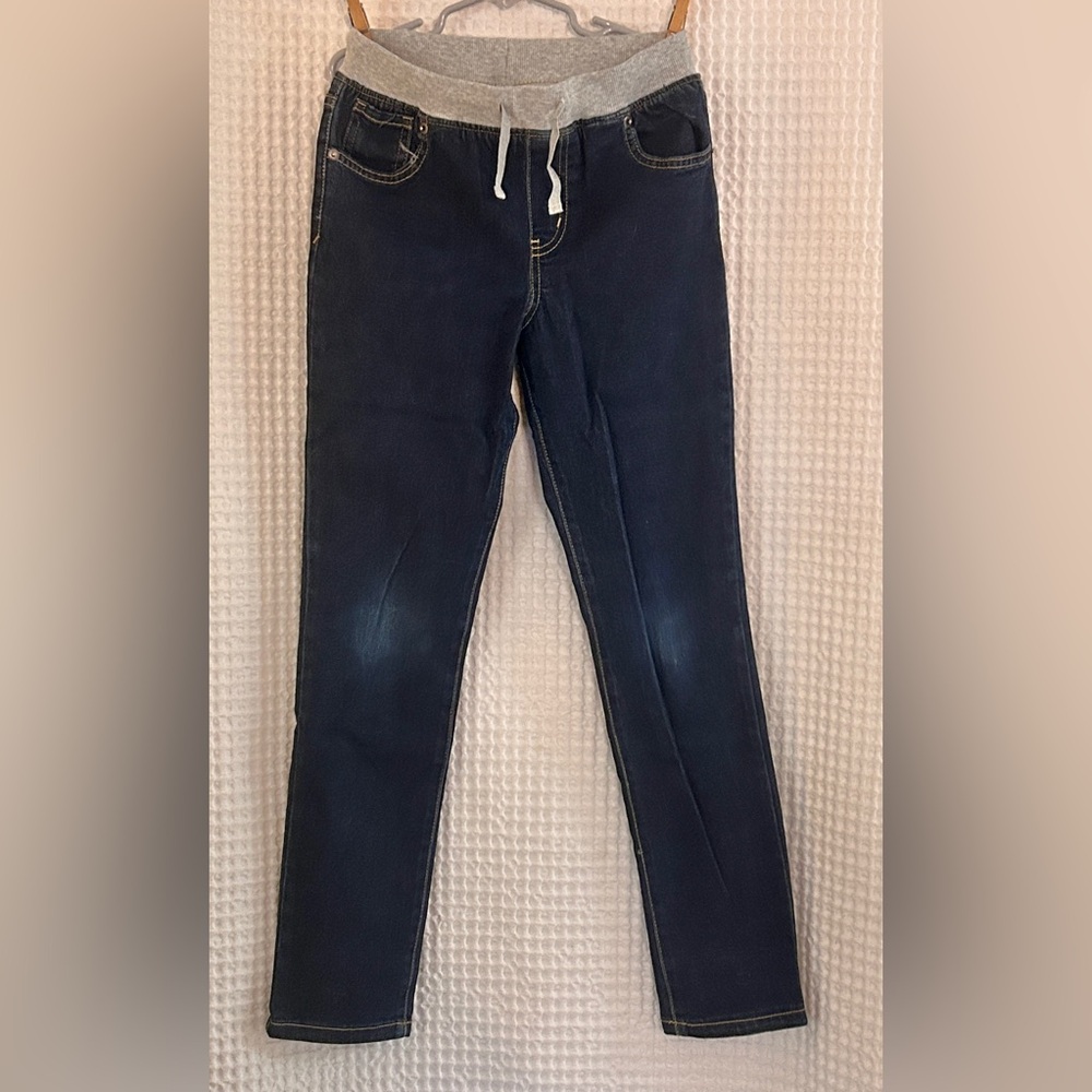 Cat & Jack Kid’s Dark Blue Skinny Jeans